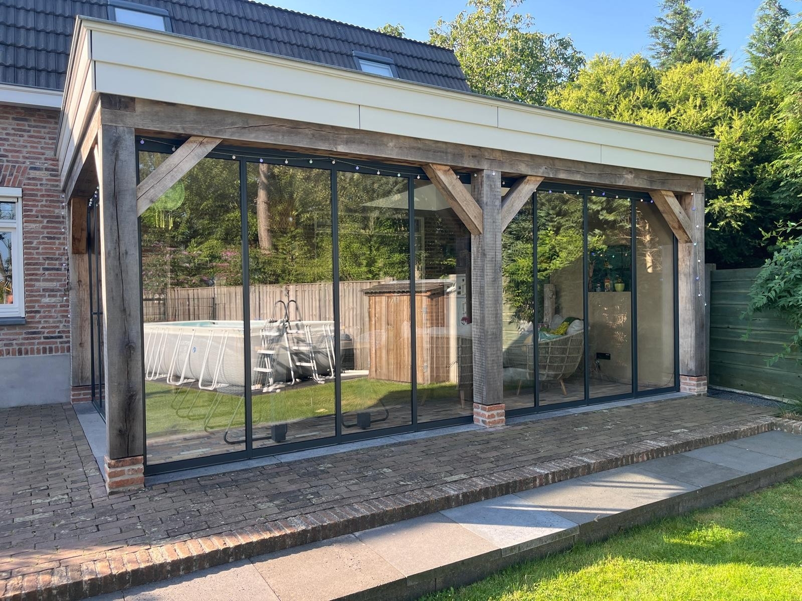 Verandabeglazing  Deurne Zeilberg (7)